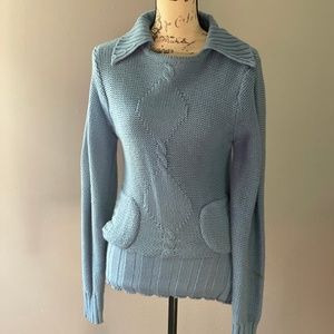 Vintage cable knit sweater